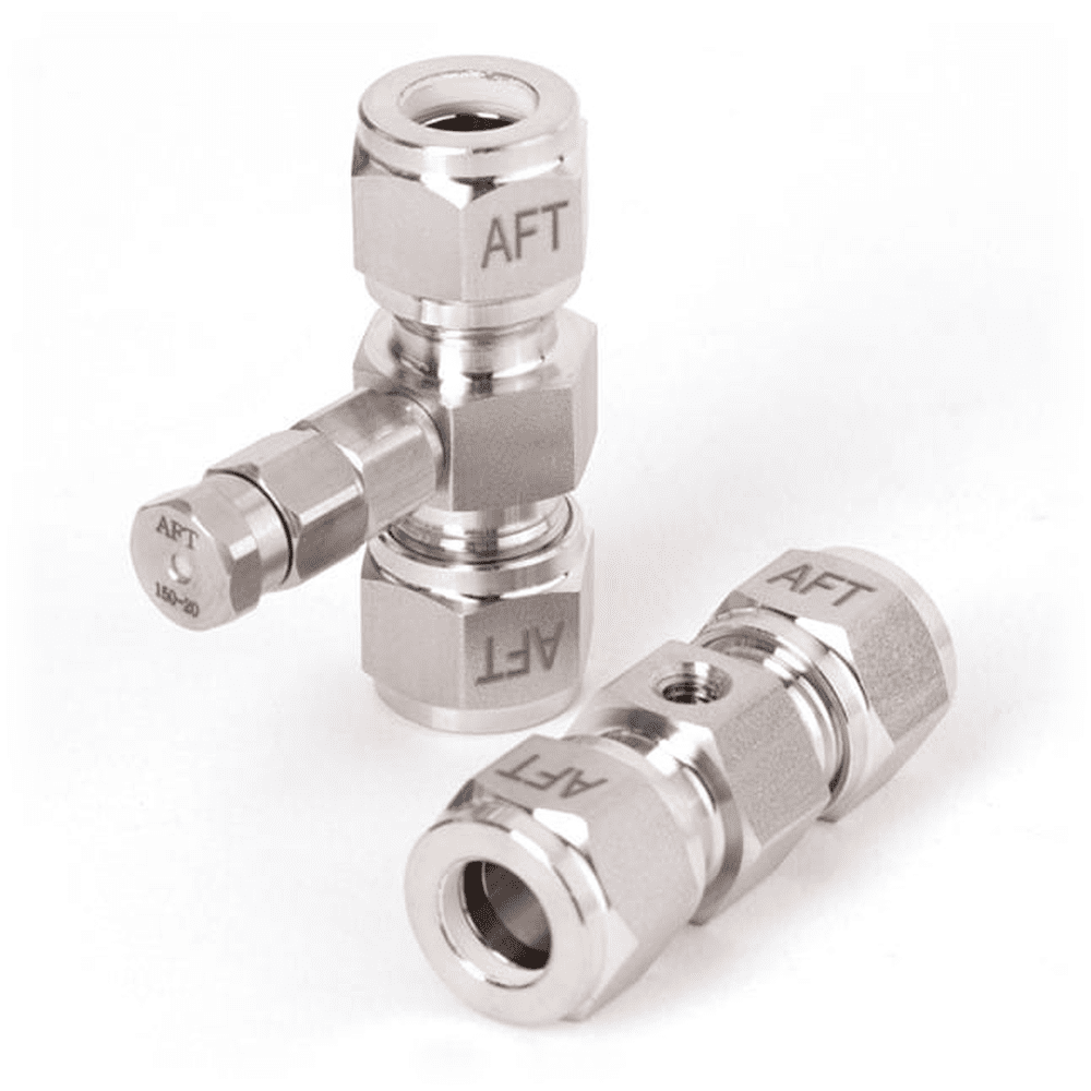 Hochdruck-Schneidringverschraubung 3/8" Gerade mit 1 x Düsenanschluss