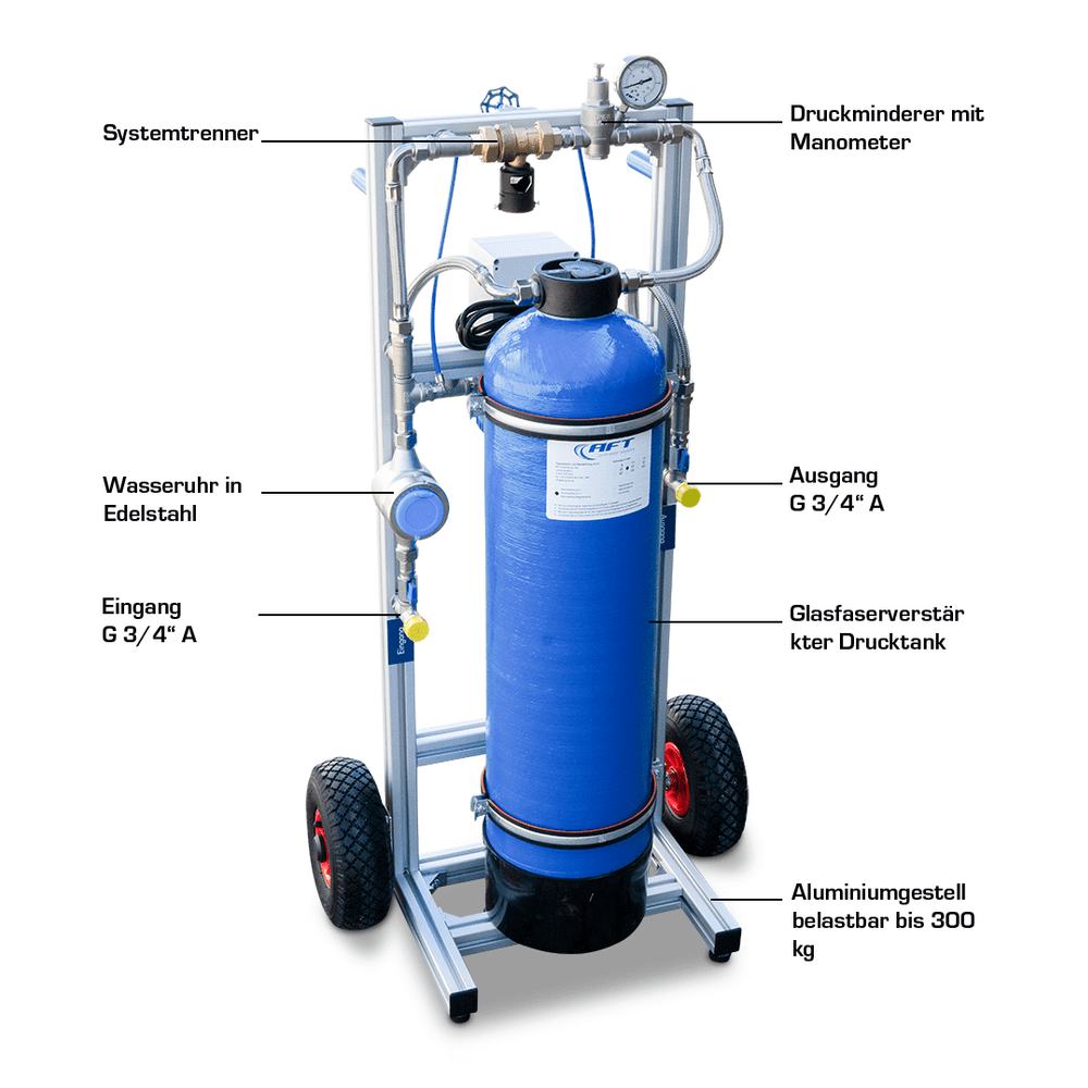 Heizungswasser HWM - Mobile Befüllstation bis 65 °C
