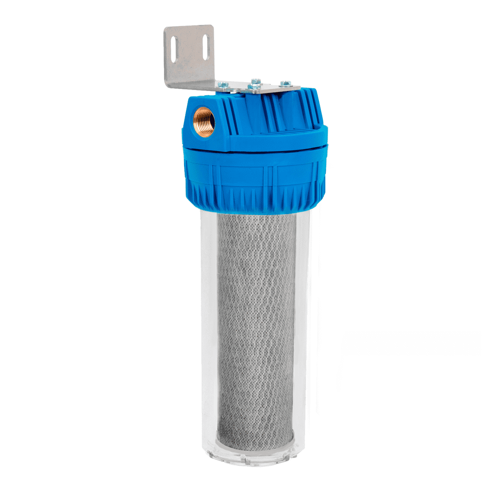 Aktivkohlefilterstation PRO mit Aktivkohlegranulat 2,5"x10"