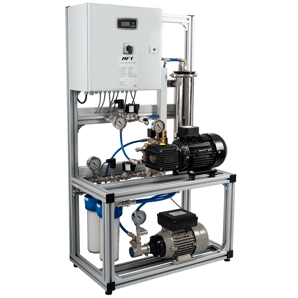 Umkehrosmoseanlage bis zu 240 l/h mit Hochdruckpumpe