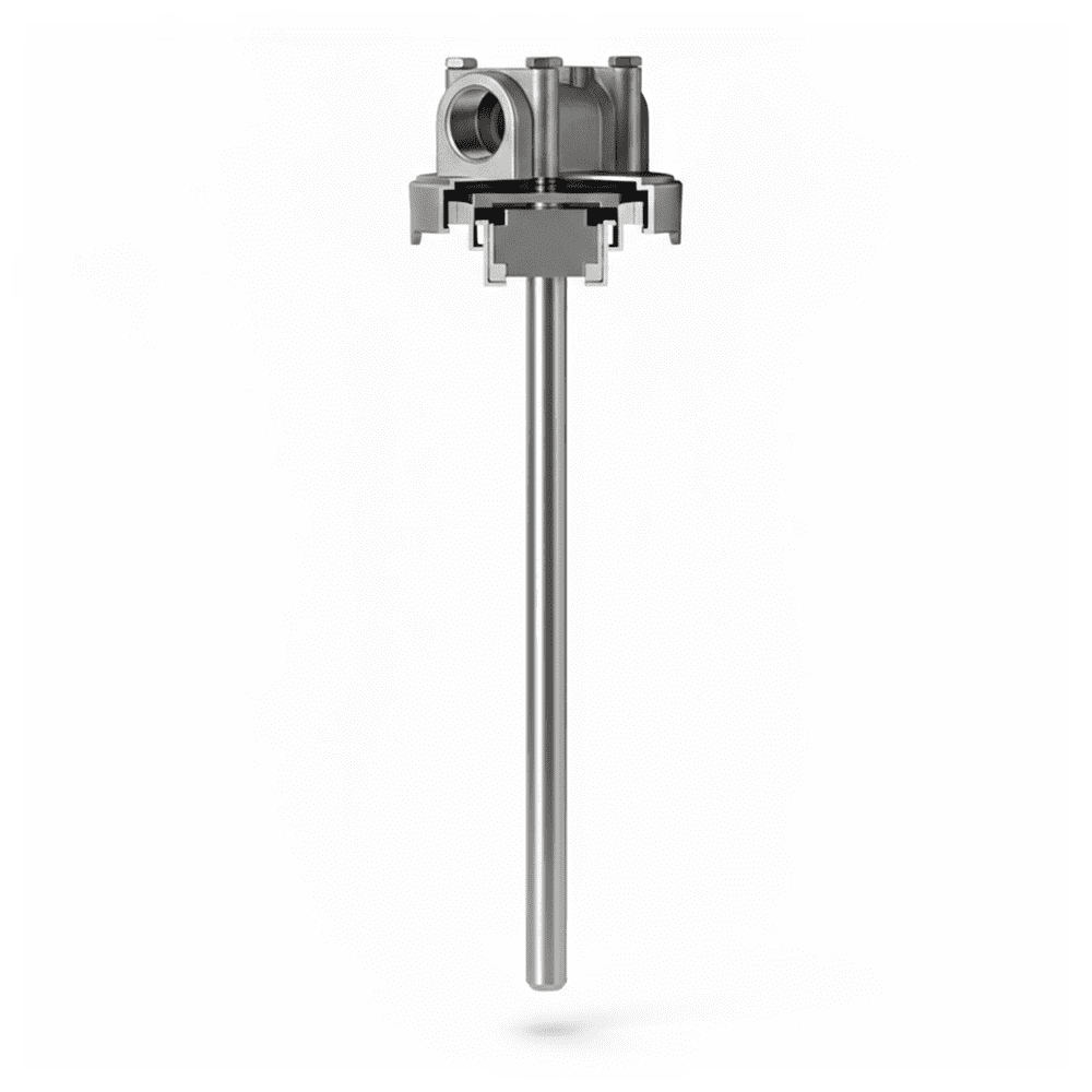 Magnetit-Schlammabscheider in Edelstahl bis 120 °C
