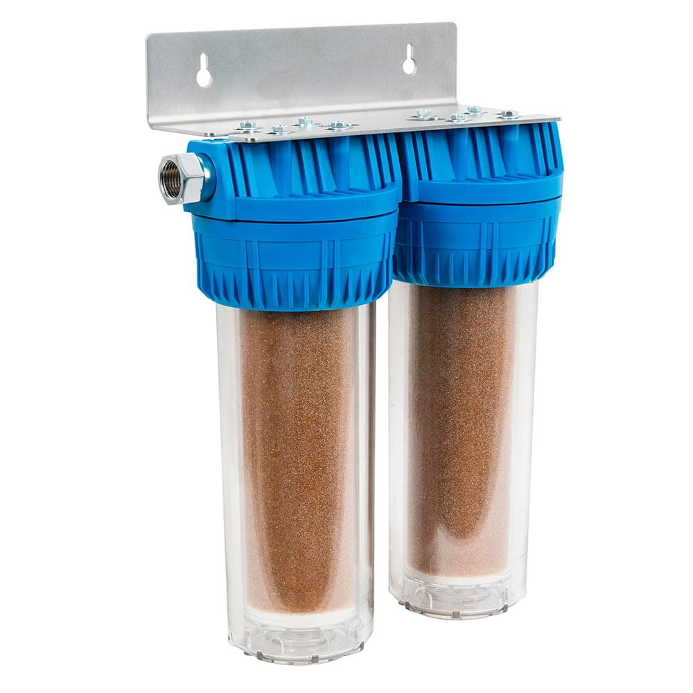 VE-Station-Dual-inkl-Durchflussbegrenzer-und-Wandhalterung-Front-jpg Vollentsalzer PRO VE2