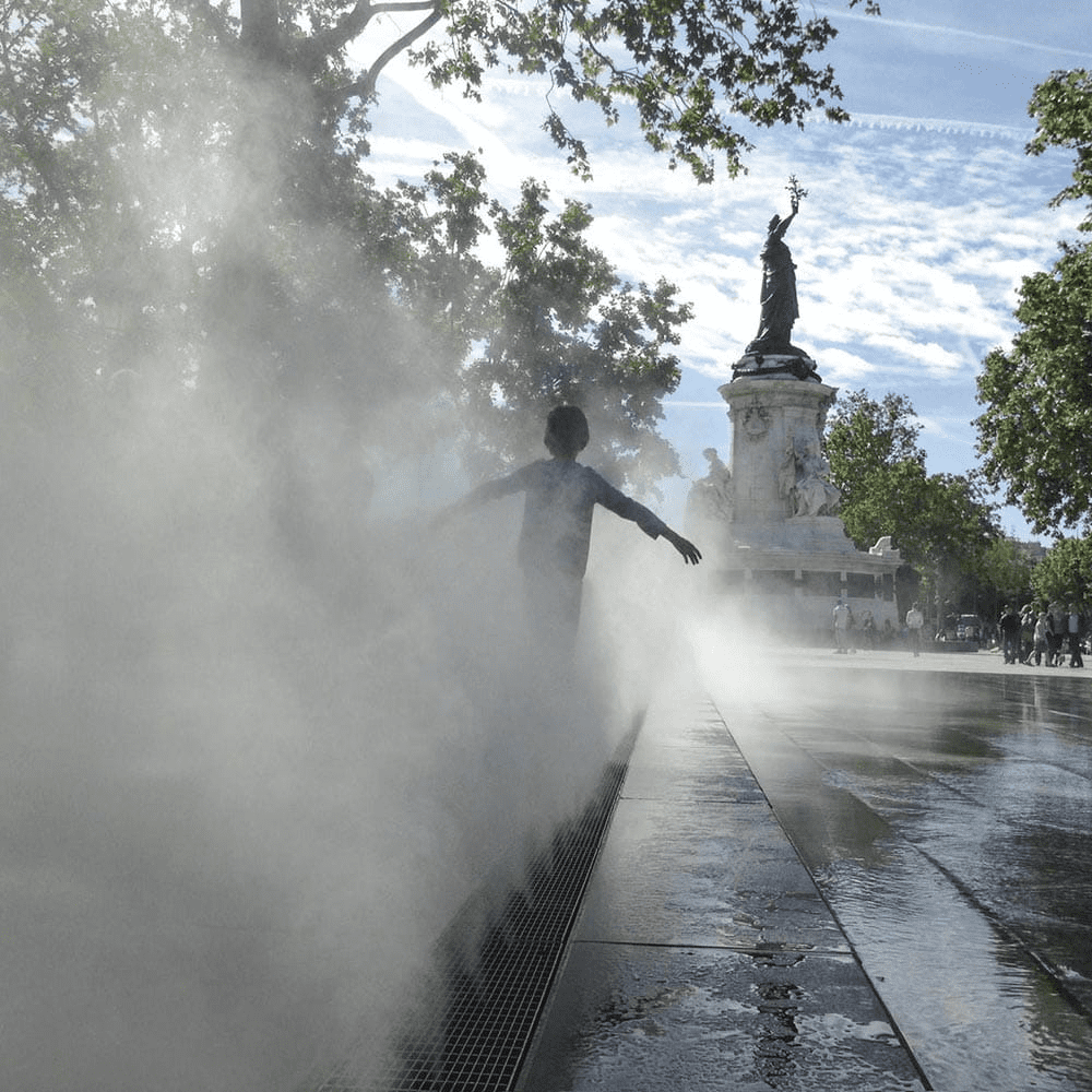 Verdunstungskühler Parks & Kunst