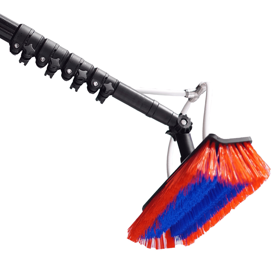 ve-wasser-stange-carbon Carbon Teleskopstange mit Bürste - HyLite CS