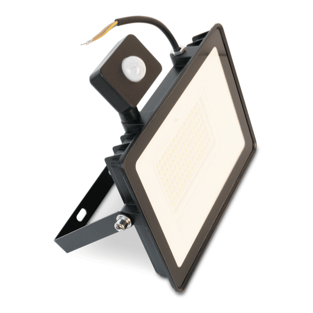LED Flutlicht, 100 W, mit Bewegungssensor