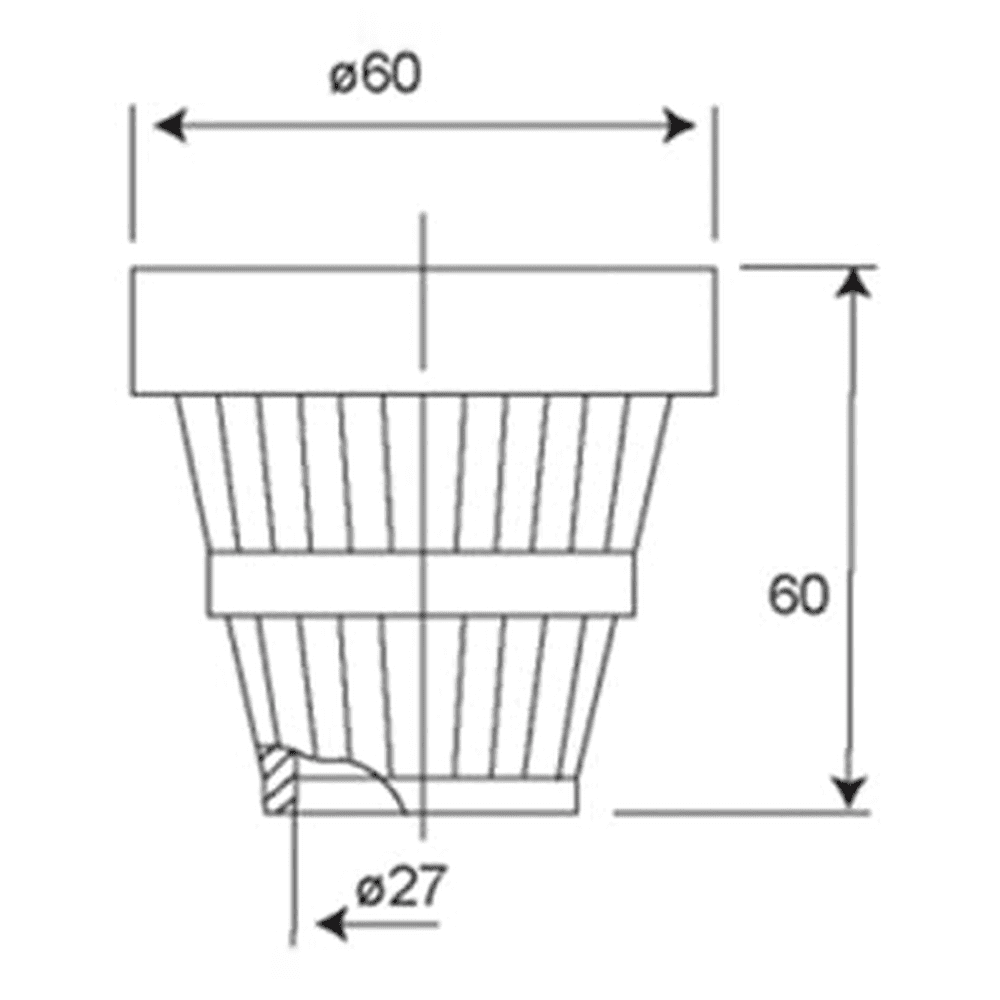 Skizze Filter Steigrohr