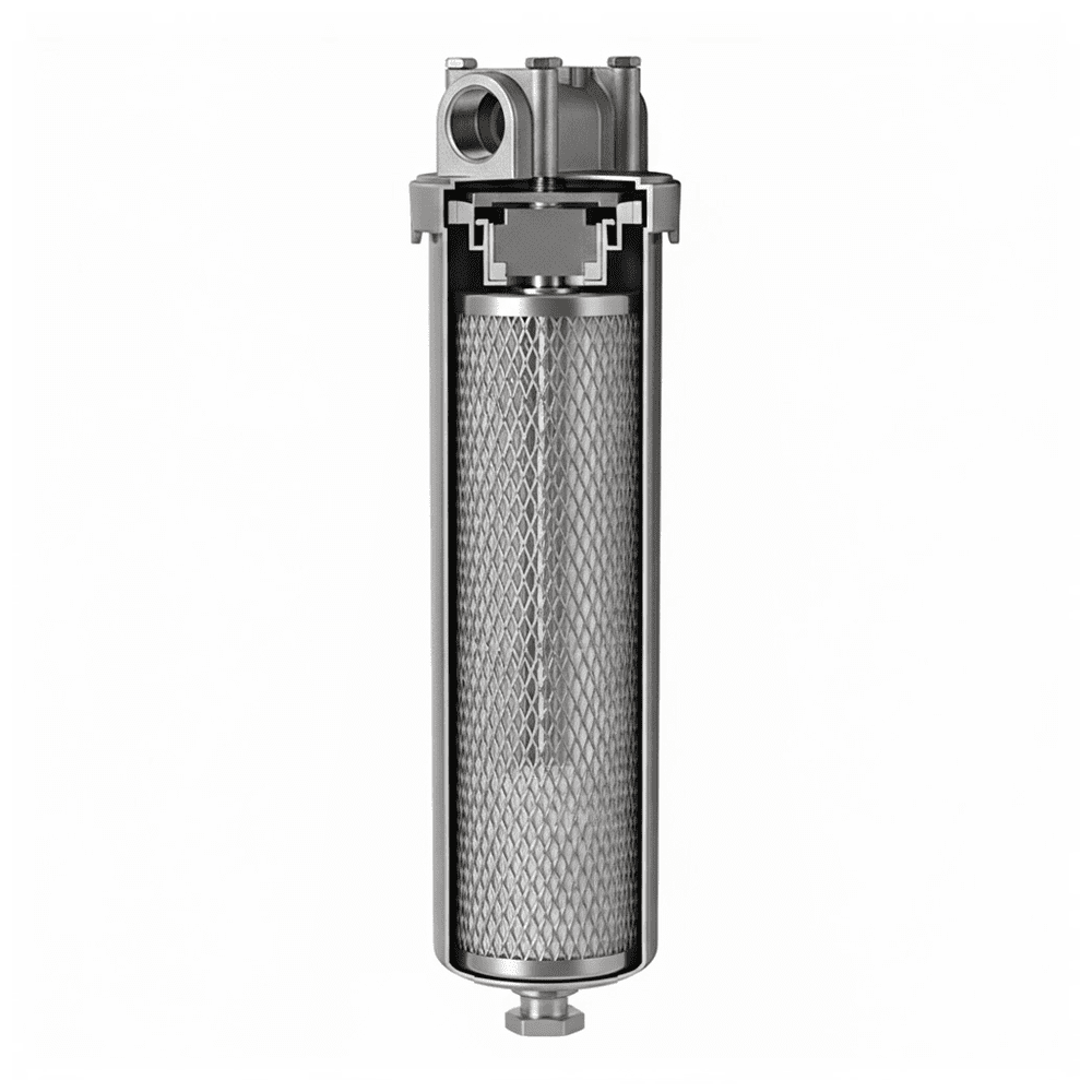Magnetit-Schlammabscheider in Edelstahl bis 120 °C