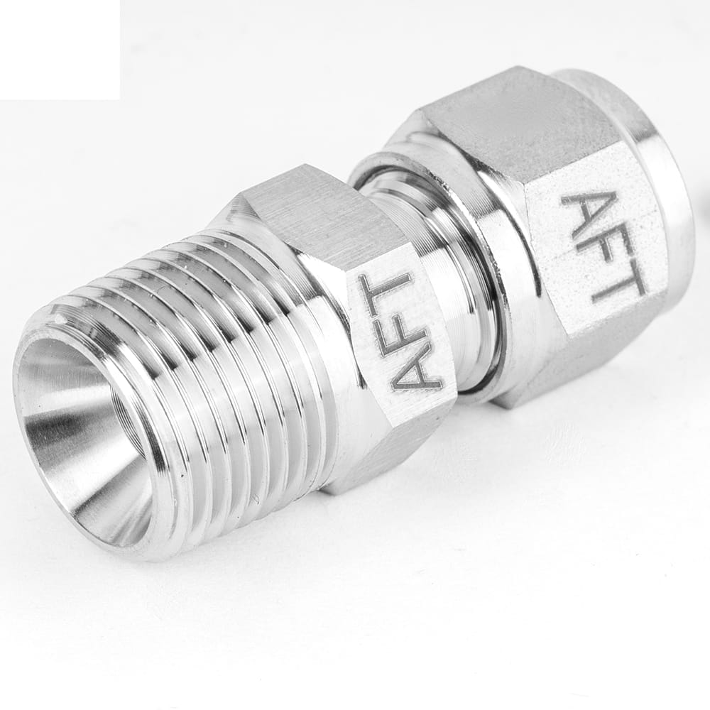 schneidringverschraubung-hochdruck-gerade-aussengewinde Hochdruck-Schneidringverschraubung 3/8" Rohr x 3/8" BSP 60°
