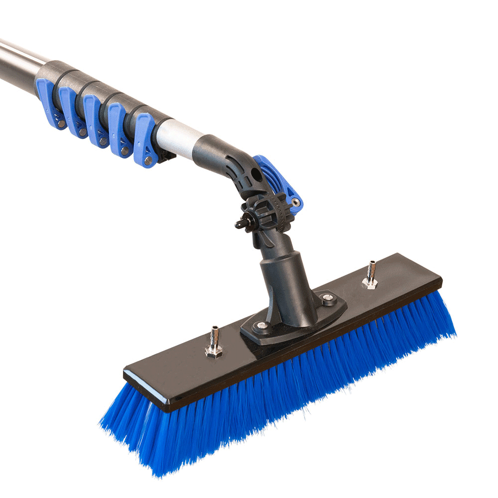 Buerste-Reinigungsstange Aluminium Teleskopstange mit Bürste - HyLite AS