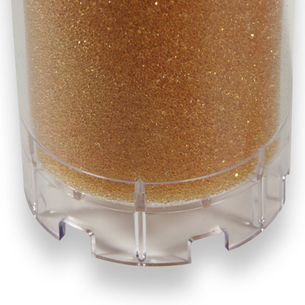 Vollentsalzung-Kartusche-Mischbettharz-Detailansicht Mischbettharz Kartusche Innen