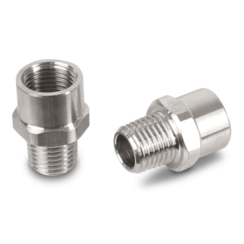 Übergang Edelstahl V4A, flachdichtend, 1/4"