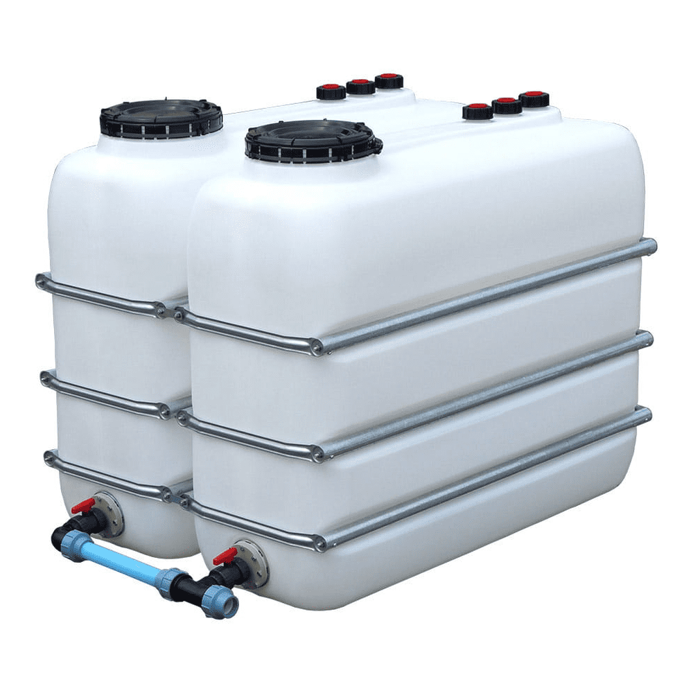Leertank Batterie für VE-Wasser