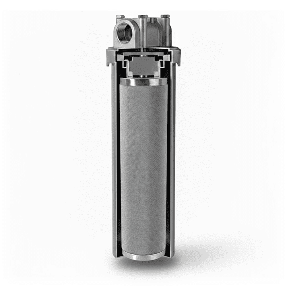 Magnetit-Schlammabscheider in Edelstahl bis 120 °C