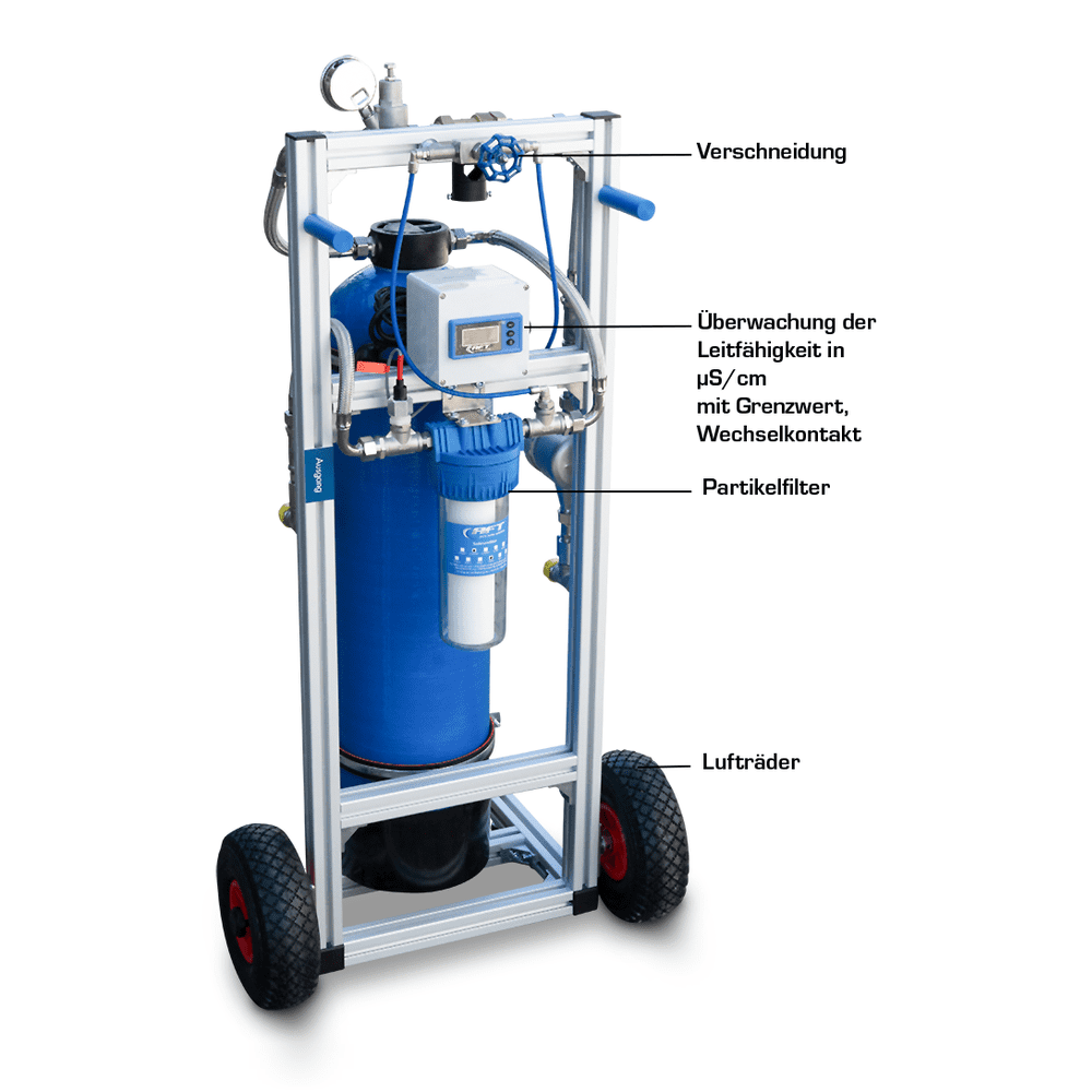 Heizungswasser HWM - Mobile Befüllstation bis 65 °C