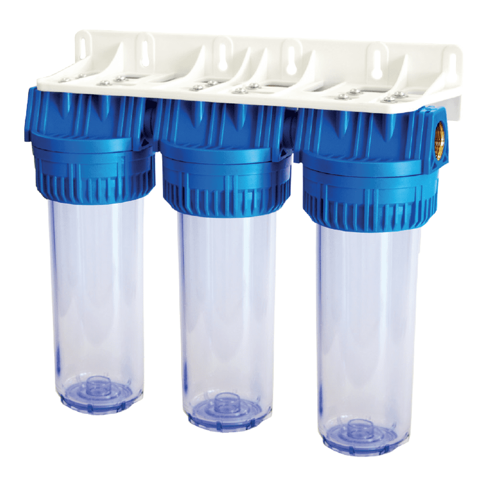 Heizungswasser 3 Sedimentfilter mit Halterung