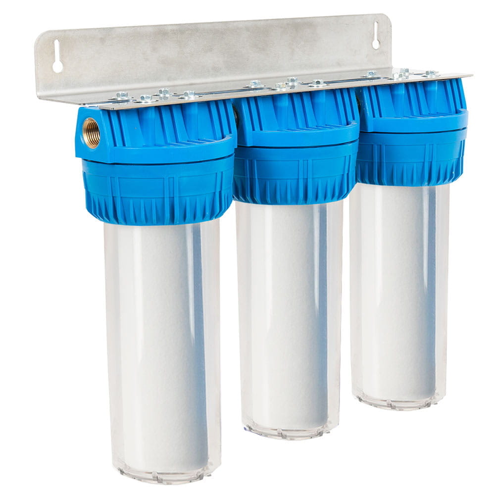 3-stufige Partikelfilterstation