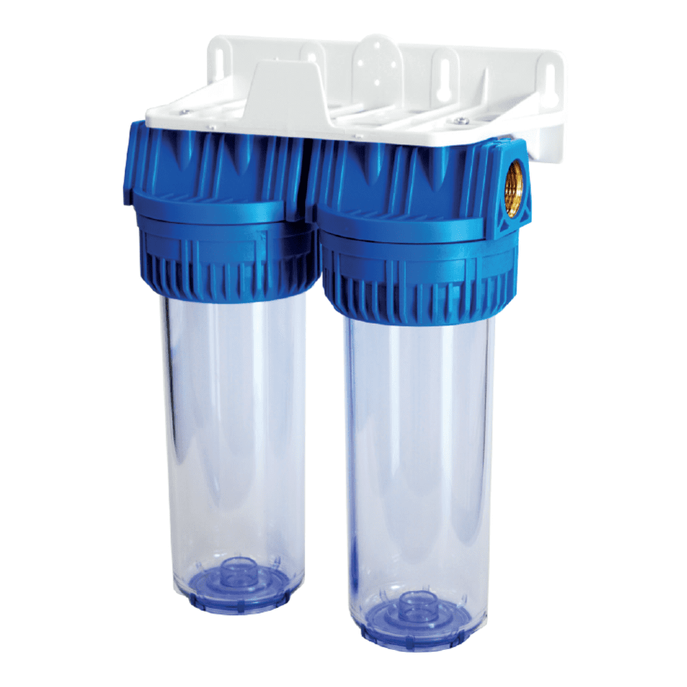 Heizungswasser 2 Sedimentfilter mit Halterung