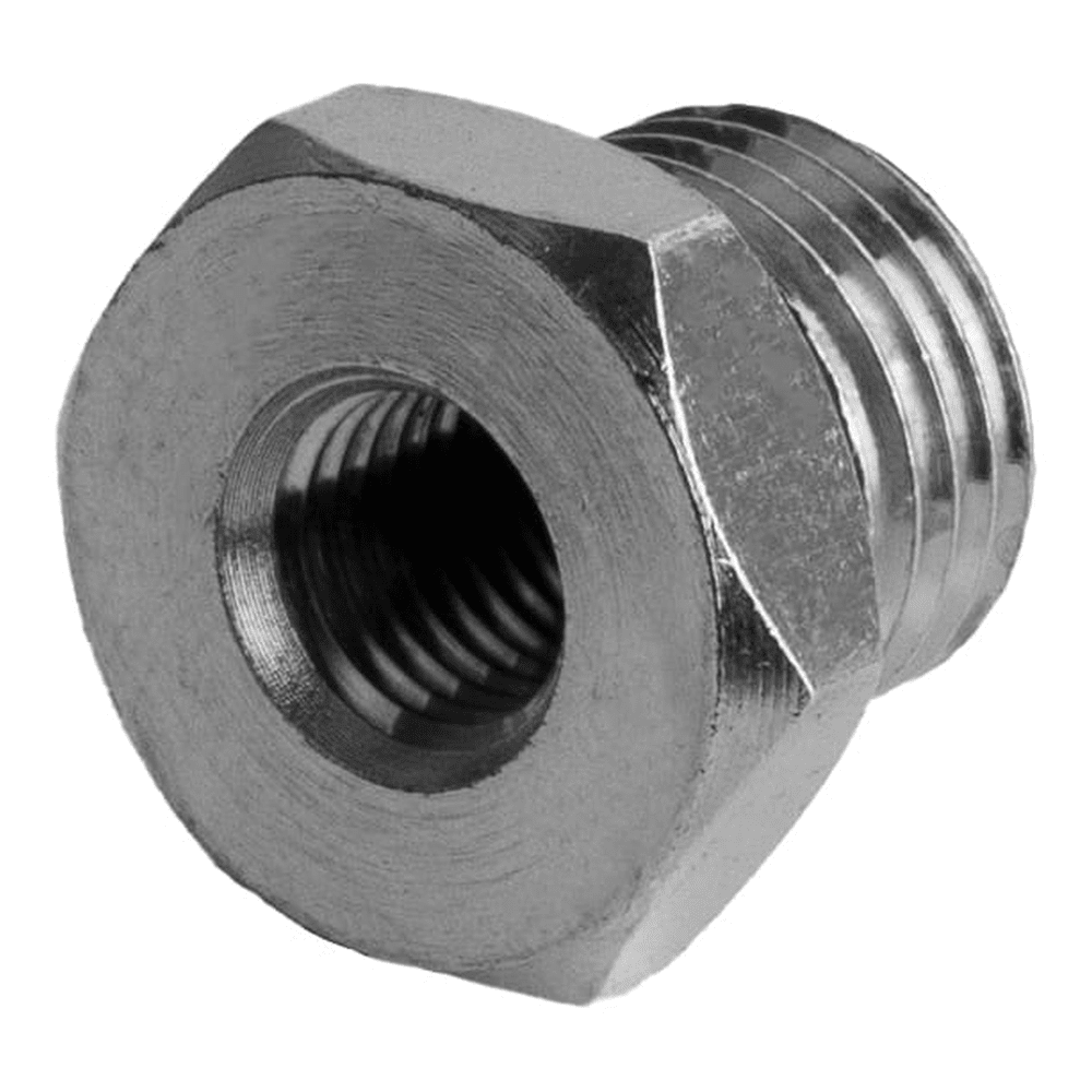 Reduzierschraube Messing vernickelt