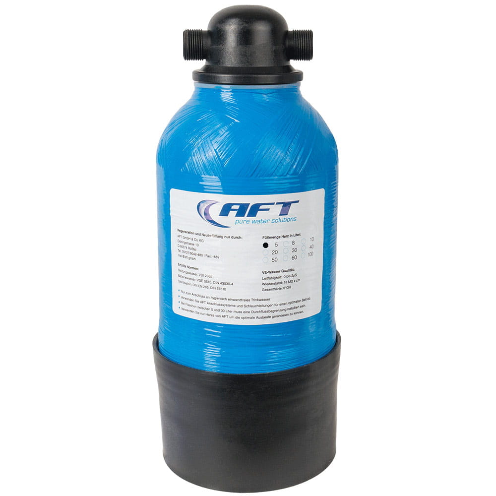 Vollentsalzer-MBK-5-Liter Ionenaustauscher MBK Konfigurator