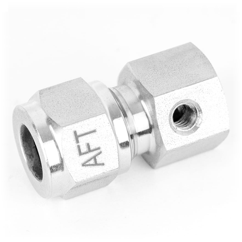 Hochdruck Schneidring-Verschraubung 3/8" Endstück mit 1 x Düsenanschluss
