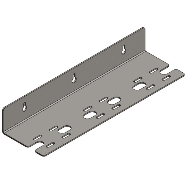 Wandhalterung aus Edelstahl für alle 2,5" Filtergehäuse - 3-fach