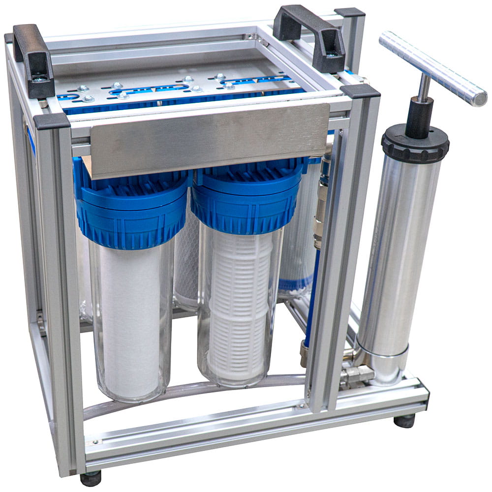 Trinkwasserfilter 5-stufig mit Handpumpe - AFT GmbH
