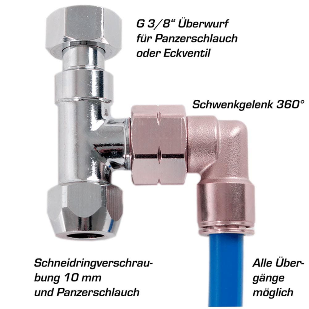 Kühlwasserschlauch / Heizungsschlauch 3/8 (pro 10cm), 2,98 €