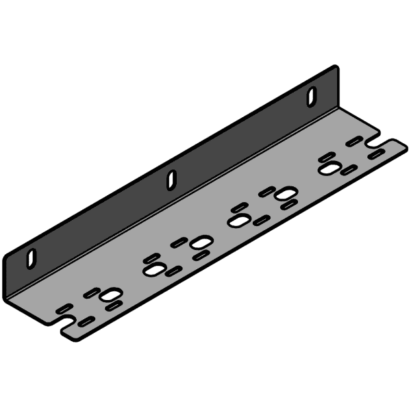 Wandhalterung aus Edelstahl für alle 2,5" Filtergehäuse - 4-fach